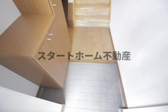 玄関　ゆったりとした玄関です