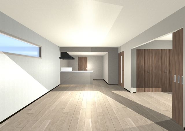 居室・リビング　※パース画像です