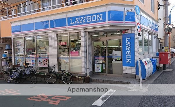 コンビニ　ローソン新宿中井店（コンビニ）まで438m
