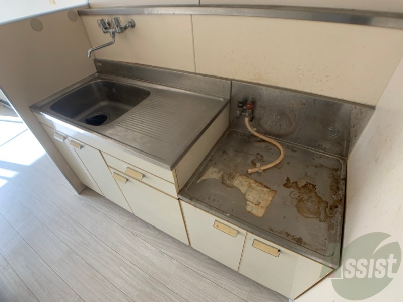 キッチン　キッチンはスペースも広々していて使いやすそうですよ！