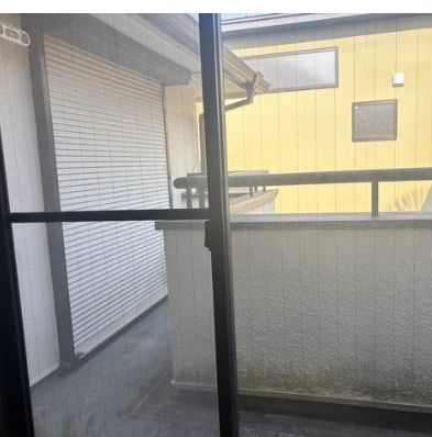 バルコニー　お洗濯にも便利なバルコニー付き