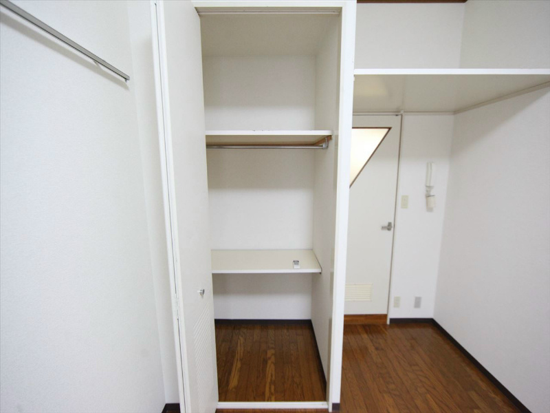 収納　クローゼット　収納充実してます