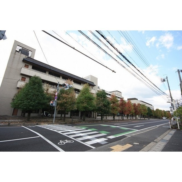 役所　津山市役所（役所）まで350m