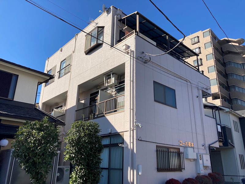 建物外観　北越谷駅徒歩３分（２４０ｍ）