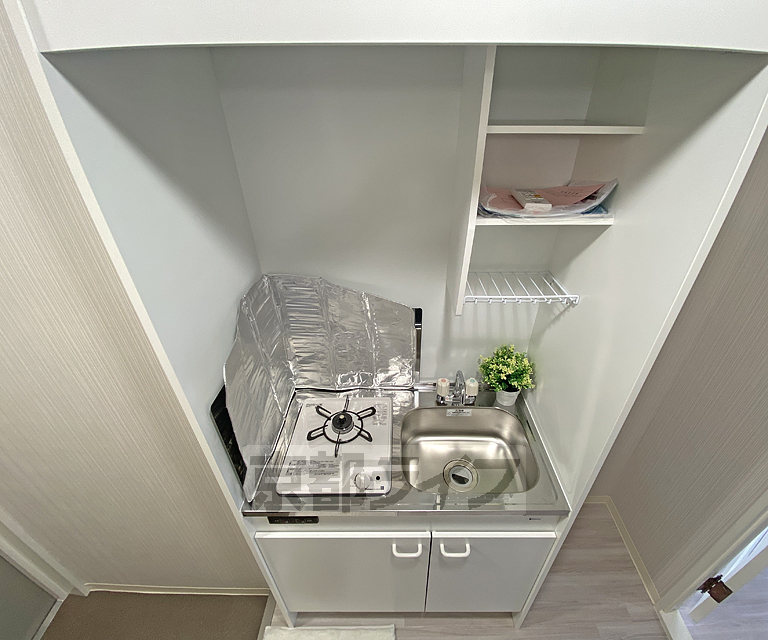 キッチン　ガスコンロ付のキッチン