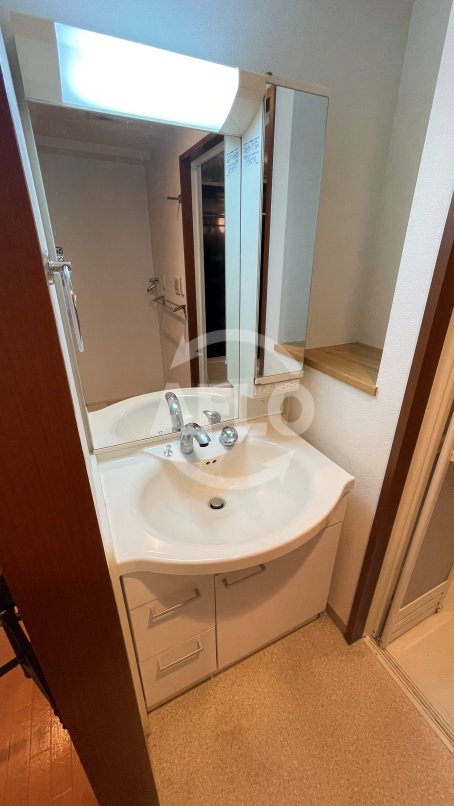 洗面設備　ジョイ・コート家七D棟　独立洗面台