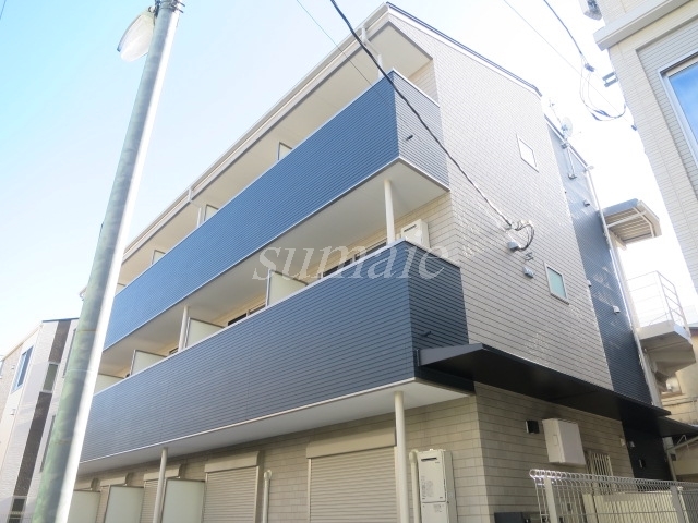 建物外観　タイル張りの外観です☆