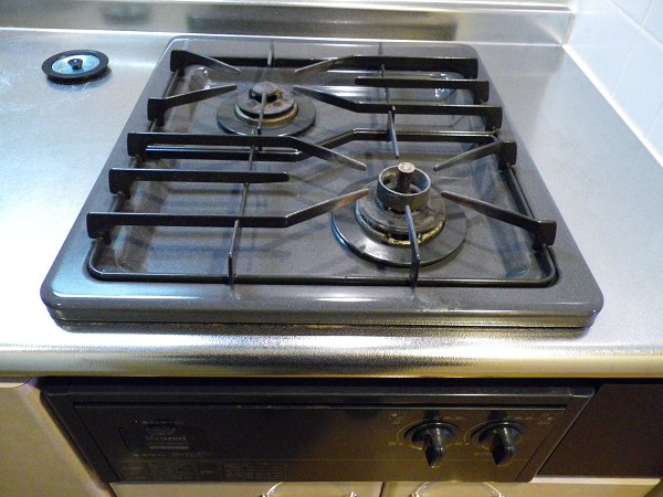 キッチン　ガスコンロ