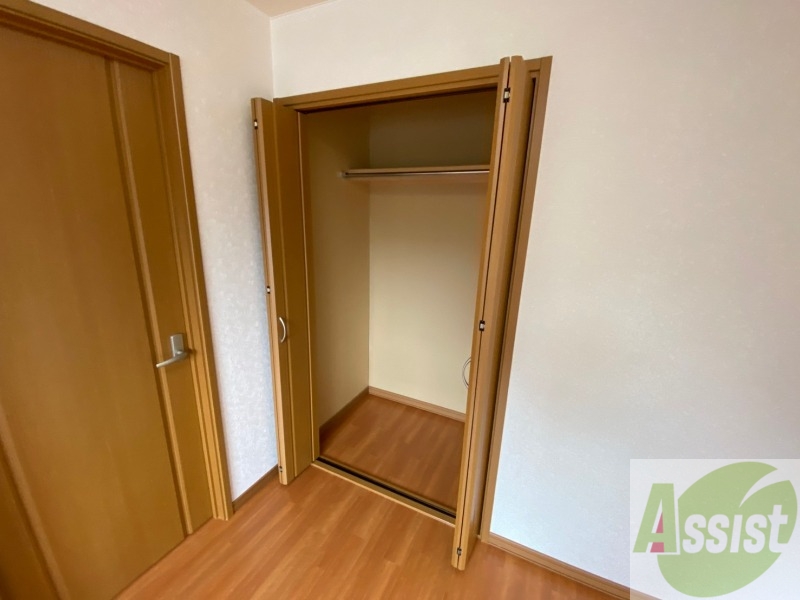 収納　こちらには収納スペースがあります。あると便利！