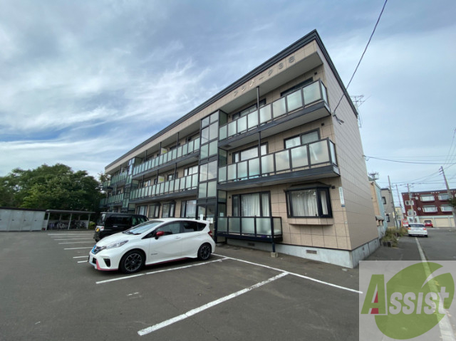 建物外観　札幌市北区篠路３条「プラテーク」