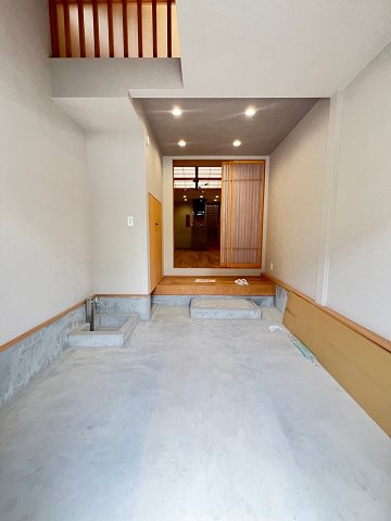 玄関　明るい玄関です