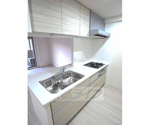 キッチン　３口システムキッチン