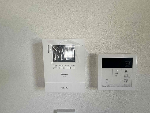 セキュリティ　モニターホン付きで来客確認も安心