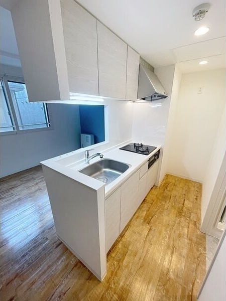 キッチン　嬉しいシステムキッチン付きです♪コンロを買わなくてもOK♪