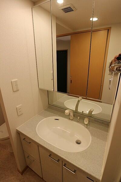 洗面設備　※他のお部屋のお写真です。?