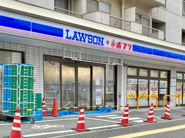コンビニ　ローソン 舟入南店（コンビニ）まで354m