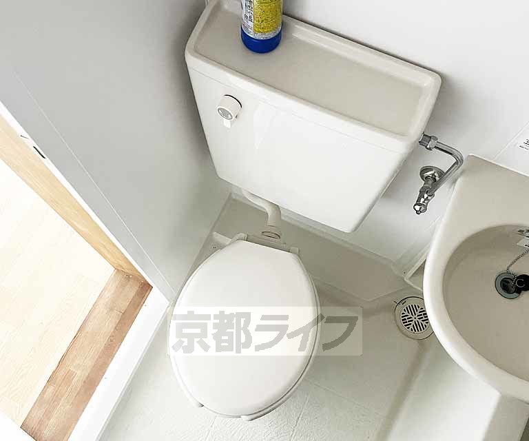 トイレ　ユニットバスのトイレです
