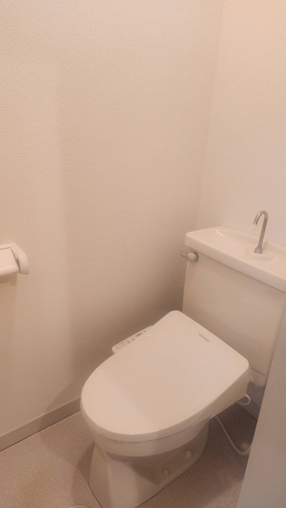 東急東横線 都立大学駅 徒歩5分 3階建 築43年のトイレ写真