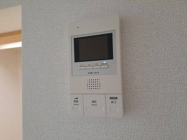 セキュリティ　モニター付きインターホンです
