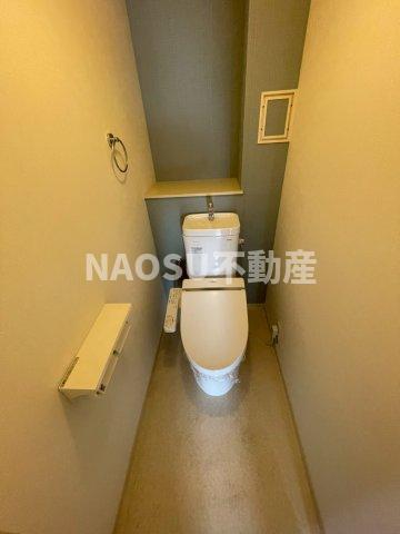 トイレ　トイレもきれいです
