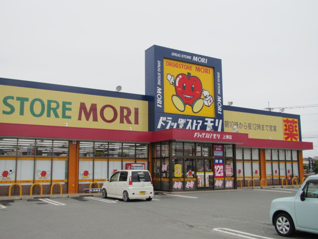 ドラックストア　ドラッグストアモリ上津店（ドラッグストア）まで376m