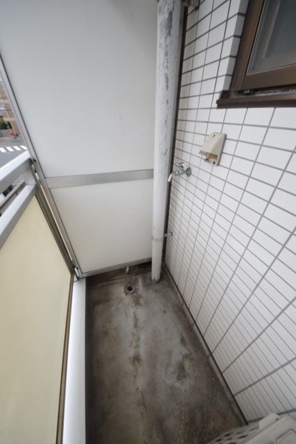 バルコニー　★洗濯機置場です★