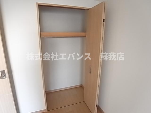 収納　収納のためのスペースです