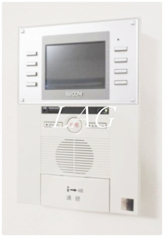 セキュリティ　モニター付きインターホンです。