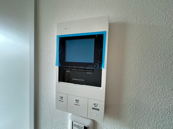 セキュリティ　※別部屋の写真です