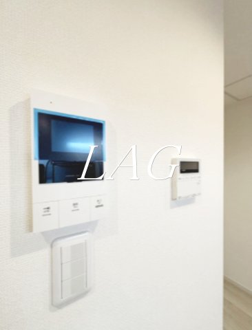 セキュリティ　モニター付きインターフォンです。