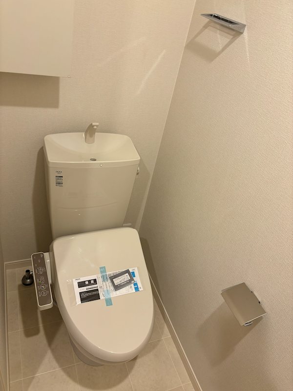 トイレ　新築時の写真