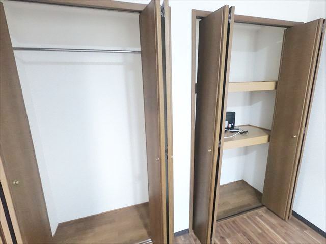 収納　各部屋にたっぷりの収納があってお荷物の多い方にもオススメ