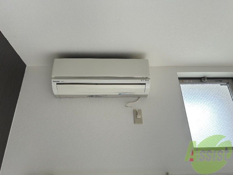 その他設備　エアコンが設置されているので、入居日から利用できます。