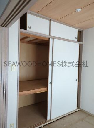 収納　全居室収納ありで荷物の多い方も安心です。