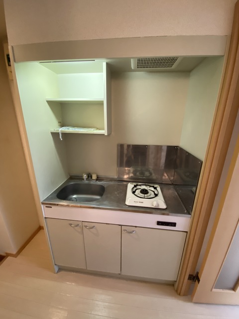 キッチン　１口コンロ付