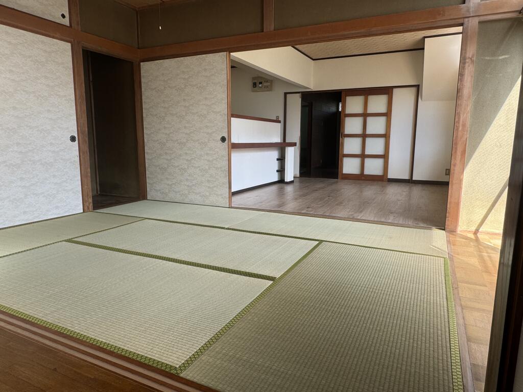 山鹿町の家の居間写真