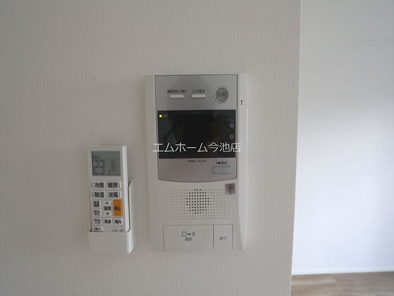 セキュリティ　TVモニター付インターホン完備