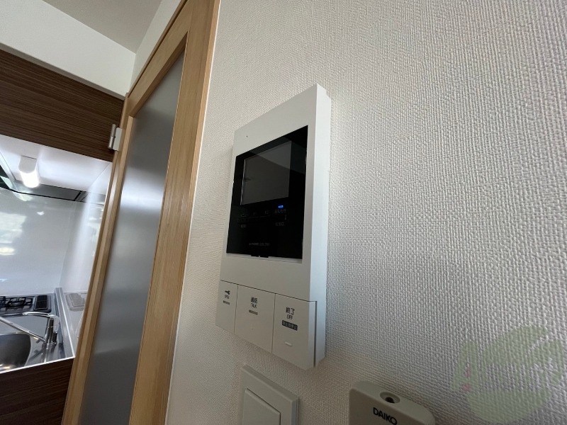 セキュリティ　インターホンは通話ができるので急な訪問があっても安心です。