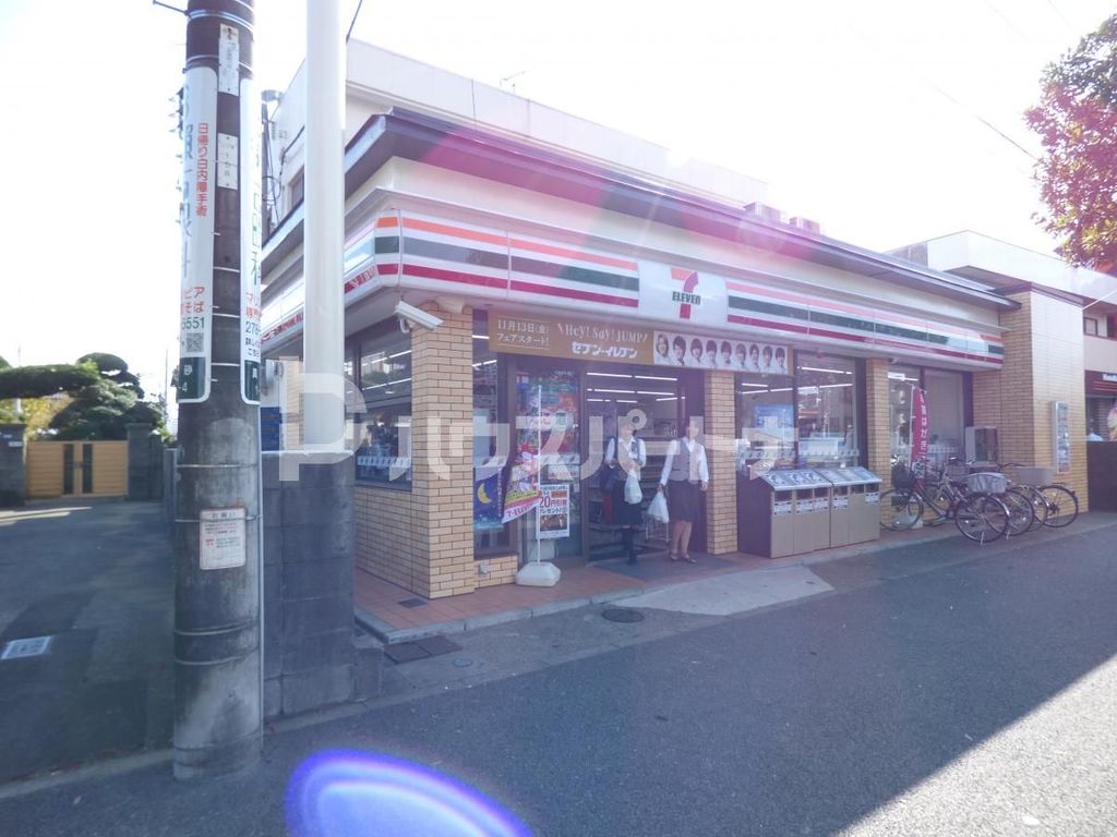 コンビニ　セブンイレブン千葉真砂店（コンビニ）まで420m