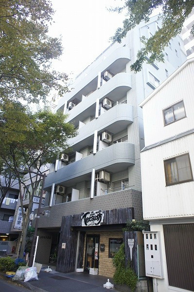 建物外観　鉄骨鉄筋コンクリート造9階建てのマンションです。