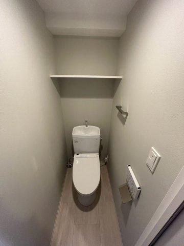 トイレ　ゆったりとした空間のトイレです