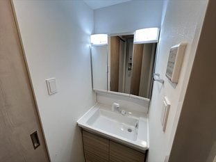 洗面設備　※他号室の写真になります。雰囲気のご参考にどうぞ♪