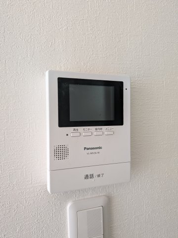 セキュリティ　TV付きインターホンでセキュリティ面も安心です