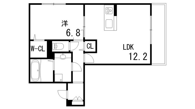 グレイスコート神戸住吉の間取り写真