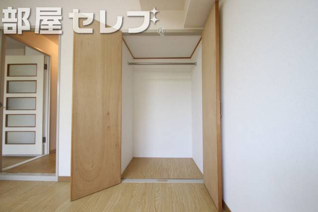 収納　奥行きのある収納。他号室の写真です。