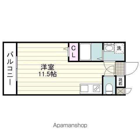 CLOVER西田の間取り写真