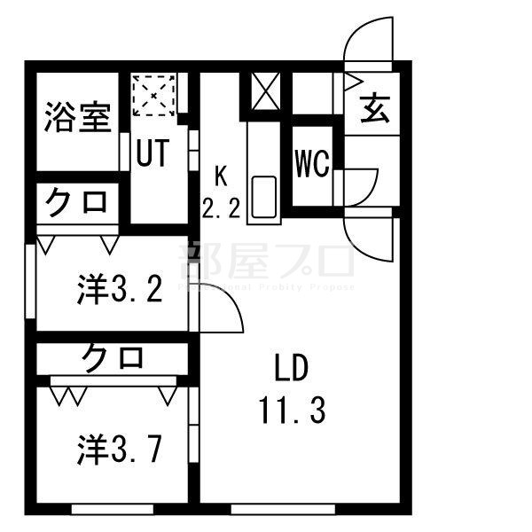 Ciel Serein円山の間取り写真