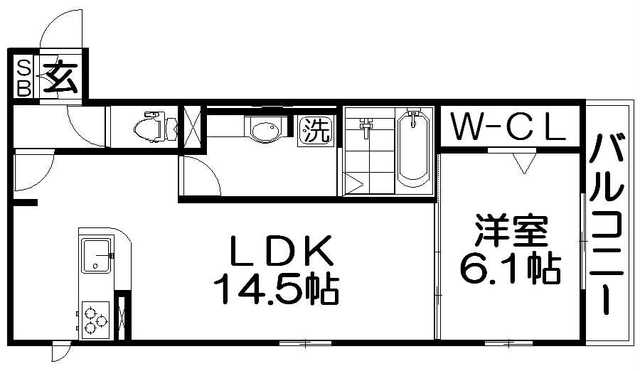 プランドールIの間取り写真