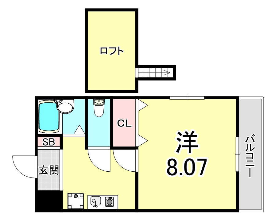 ルーエン大町の間取り写真