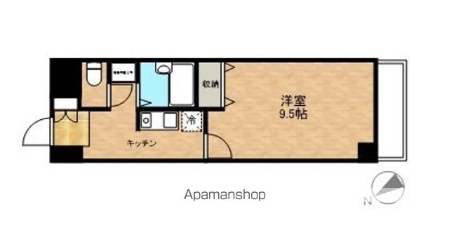 ＪＲ東海道本線 彦根駅 バス乗車時間：8分 最寄りバス停で下車 徒歩1分 10階建 築27年の間取り写真